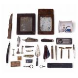 Antique / Vintage Razors, Shaving, Pocket Knives