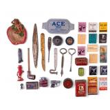 Vintage Lighters, Matchbooks, and Tins