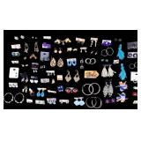 Nine West & Over 60 Pairs of Costume Earrings