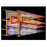 Mid Century Gettysburg Souvenir Pennants
