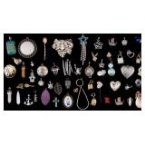 Pins, Broaches, Pendants, Charms