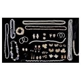 Faux Pearl Jewelry Collection