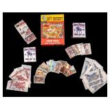 Davy Crockett Caps, Transfers, Puzzle, & Cards