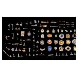 Pendants, Cuff Links, and Scarf Clips