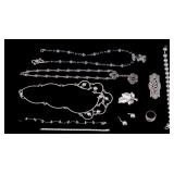 Tiffany, Jewelart, and Other Sterling Jewelry