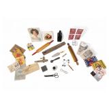 Antique Kitchen, Almanacs, Advertising, Ephemera