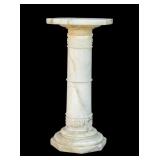 White Marble Pedestal