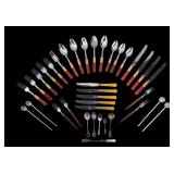 Bakelite and Sterling Flatware and Utensils
