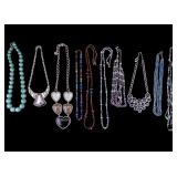 Costume Jewelry/Chunk Necklaces (10) pcs
