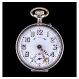 Gebruder-Thiel Alarm Pocket Watch / German