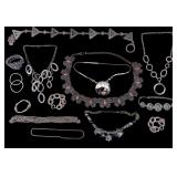 Industrial Style Silver Tone Jewelry