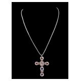 Large Zuni Cross Necklace