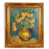 Brushstrokes Collection Van Gogh Reproduction COA