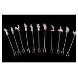 Sterling Silver Cocktail Picks
