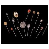 Antique Stickpin Collection
