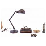 Desk Lamp, Ink Wells, and More
