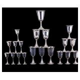 Nickel Silver Goblet Set