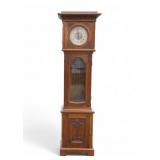 Tall Case Walnut Cabinet