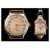 Severette 14K G Watch Movement & Hamilton 14K GF