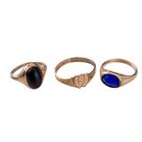 10K GF Antique Rings (3)
