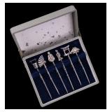 Sterling Cocktail Picks (6)