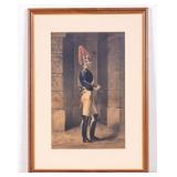 Royal Horse Guard Litho After RR Scanlan
