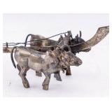 Chinese Miniature Figural Silver Sculpture