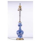 Delft Vase Converted Lamp