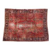 Large Antique Sarouk Rug