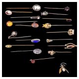 Victorian Estate Stick Pins
