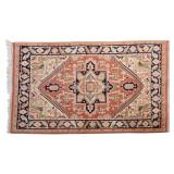Handmade Vintage Persian Heriz Rug