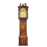 19th C Mahogany Grandfather Clock