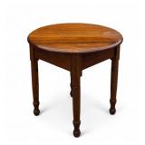 19C Walnut Round Table***