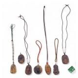 Carved Nephrite Medallions