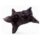 Authentic Black Bear Skin Rug