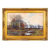 William Merritt Post (1856-1935) W/C Landscape