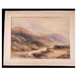 Signed Watercolor E. Tucker (c.1846 - 1909)