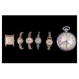 Vintage Watches w/ Wittnauer, Bulova