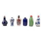 Glass and Porcelain Snuff Bottles