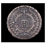 Mexican Sterling Aztec Calendar Pendant/Brooch