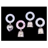 WEB Sterling Silver Baby Teething Rings (4)