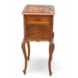 French Marble Top Table