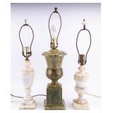 Marble Table Lamps (3)