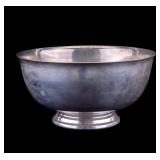Paul Revere Reproduction Sterling Silver 8" Bowl