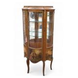 French Bow Front Cabinet
