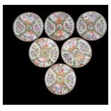 Famille Rose Porcelain Desert Plates