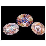Imari Porcelain Chargers and Oval Platter