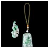 Carved Jade Medallions