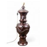 Japanese Meji Period Bronze Vase/Urn