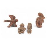 Pre-Columbian Pottery Figures
